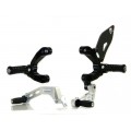 Ducabike Adjustable Rearsets for the Ducati Streetfighter 898/1098