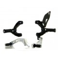DBK Special Parts (Ducabike) Adjustable Rearsets for the Ducati Streetfighter 898/1098