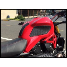 TechSpec Clear Tank Grip Pads for the Ducati Monster 821 / 1200 (14-16) and 1200 R