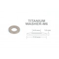 Proti Titanium Universal Washer M6-WST01 Proti Titanium Universal Washer M6-WST01