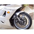 R&G Racing Front Axle Sliders / Protectors for Triumph Daytona 600/650 all  TT 600 all  Speed Four all