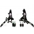 DBK Special Parts (Ducabike) Adjustable Rearsets for the Ducati Hypermotard 796/1100 and Multistrada 620/1000/1100 DBK Special Parts (Ducabike) Adjustable Rearsets for the Ducati Hypermotard 796/1100 and Multistrada 620/1000/1100