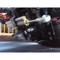 DBK Special Parts (Ducabike) Steering Damper Mount for the Ducati Hypermotard / Hyperstrada 821 / 939 / SP DBK Special Parts (Ducabike) Steering Damper Mount for the Ducati Hypermotard / Hyperstrada 821 / 939 / SP