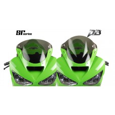 Zero Gravity Racing Windshields for the Kawasaki ZX-6R / ZX-6RR / ZX-636 (2003-2004)