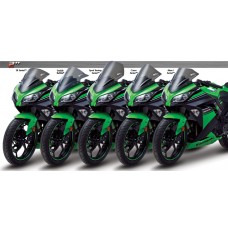 Zero Gravity Racing Windshields for the Kawasaki  Ninja 300R/250R (2013-2019)