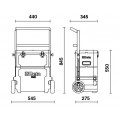 Beta Tools Model C42  S-Two-Module Tool Trolley