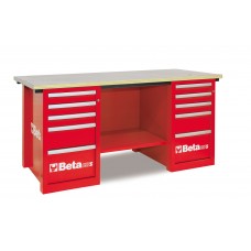 Beta Tools Model C57S  C/R-Mastercargo Workbench Red