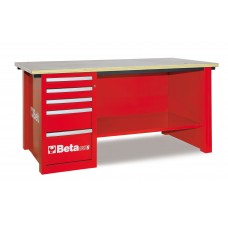 Beta Tools Model C57S  D/R-Mastercargo Workbench Red