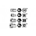 Beta Tools Model 123 K4-Kit 1 Bit Adapters + 4 Adapters Beta Tools Model 123 K4-Kit 1 Bit Adapters + 4 Adapters