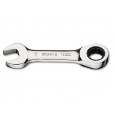 Beta Tools Model 142  C11x11mm-Ratcheting Combination Wrenches Straight Short