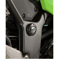 R&G Racing upper frame insert for Kawasaki Ninja 250 '08-'12 and Kawasaki Ninja 300 '13-15  Sold as a singles (2 required per bike)