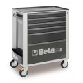 Beta Tools Model C24S 6/G-Mobile Roller Cab 6 Drawers Grey Beta Tools Model C24S 6/G-Mobile Roller Cab 6 Drawers Grey