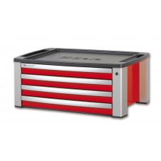 Beta Tools Model C39T  R-Portable Tool Chest 4 Drawers Red