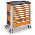 Beta Tools Model C39 O/8-Mobile Roller Cab 8 Drawers Orange Beta Tools Model C39 O/8-Mobile Roller Cab 8 Drawers Orange