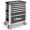 Beta Tools Model C39 G/6-Mobile Roller Cab 6 Drawers Grey Beta Tools Model C39 G/6-Mobile Roller Cab 6 Drawers Grey