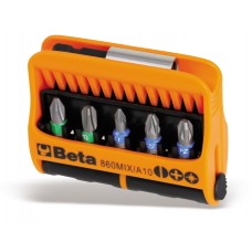 Beta Tools Model 860  Mix/A10-10 Bits in Plastic Case