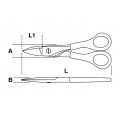 Beta Tools Model 1127 Telephone Engineer's Scissors Beta Tools Model 1127 Telephone Engineer's Scissors