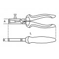 Beta Tools Model 1142  Bm160-Wire Stripping Pliers Bi-Material