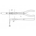 Beta Tools Model 1009 L/C-Bent Extra Long Nose Pliers Beta Tools Model 1009 L/C-Bent Extra Long Nose Pliers