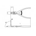 Beta Tools Model 1038  300mm-External Circlip Pliers 90Â°