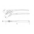 Beta Tools Model 1046 240mm-Slip Joint Pliers Beta Tools Model 1046 240mm-Slip Joint Pliers
