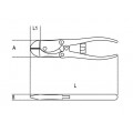 Beta Tools Model 1094  V200mm-Toggle Lever Diagonal Cutting Nippers