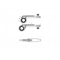 Beta Tools Model 384  Reversible Chain Pipe Wrench