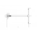 Beta Tools Model 950 11mm-T-Handle Hexagon Socket Wrenches Beta Tools Model 950 11mm-T-Handle Hexagon Socket Wrenches