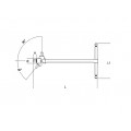 Beta Tools Model 953  Tx20-T-Handle Wrenches Swivelling for Tx
