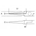 Beta Tools Model 1178 Bm-Smooth Long Needle Nose Pliers Beta Tools Model 1178 Bm-Smooth Long Needle Nose Pliers