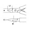 Beta Tools Model 1185 Bm/2-Diagonal Flush Cutting Nippers Beta Tools Model 1185 Bm/2-Diagonal Flush Cutting Nippers