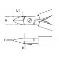 Beta Tools Model 1184  Bm/2-Diagonal Flush Cutting Nippers