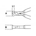Beta Tools Model 1190  Bm-End Semi-Flush Cutting Nippers