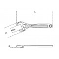 Beta Tools Model 111 600mm-Adjustable Wrenches 24' + Scales Beta Tools Model 111 600mm-Adjustable Wrenches 24' + Scales