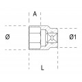 Beta Tools Model 900 As/Mb3/8-Bi-Hexagon Hand Sockets Beta Tools Model 900 As/Mb3/8-Bi-Hexagon Hand Sockets