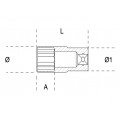 Beta Tools Model 920 Al13mm-Hexagon Hand Sockets Long Beta Tools Model 920 Al13mm-Hexagon Hand Sockets Long