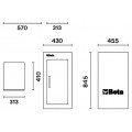 Beta Tools Model C38L A-G-Side Door + Interior Shelf C38L Beta Tools Model C38L A-G-Side Door + Interior Shelf C38L