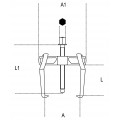 Beta Tools Model 1500 N/5-Universal Pullers 2 Sliding Legs Beta Tools Model 1500 N/5-Universal Pullers 2 Sliding Legs