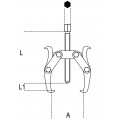 Beta Tools Model 1520 2-Pullers with Two Reversible Legs Beta Tools Model 1520 2-Pullers with Two Reversible Legs