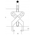Beta Tools Model 1508 1-Two-Leg Pullers Light Series Beta Tools Model 1508 1-Two-Leg Pullers Light Series