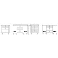 Beta Tools Model C31 G-Mobile Workstation 28 Drawers Grey Beta Tools Model C31 G-Mobile Workstation 28 Drawers Grey
