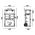 Beta Tools Model C41 H-Two-Module Tool Trolley Beta Tools Model C41 H-Two-Module Tool Trolley