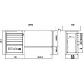 Beta Tools Model C59 A-G-Endurance Workbench 6 Drawers Beta Tools Model C59 A-G-Endurance Workbench 6 Drawers
