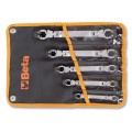 Beta Tools Model 187  B5-5 Wrenches 187 in Wallet