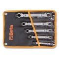 Beta Tools Model 187  B5-5 Wrenches 187 in Wallet