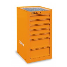Beta Tools Model C38  Lo-Side Cab 7 Drawers Orange