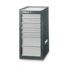 Beta Tools Model C38  Lg-Side Cab 7 Drawers Grey