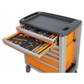 Beta Tools Model C39 O-Mobile Roller Cab 7 Drawers Orange Beta Tools Model C39 O-Mobile Roller Cab 7 Drawers Orange