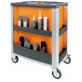 Beta Tools Model C39 O-Mobile Roller Cab 7 Drawers Orange Beta Tools Model C39 O-Mobile Roller Cab 7 Drawers Orange