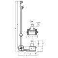 Beta Tools Model 3065 40-20T-Air Hydraulic Jack 40/20 T Beta Tools Model 3065 40-20T-Air Hydraulic Jack 40/20 T